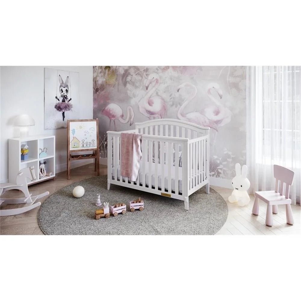 Kali II 4-In-1 Convertible Crib White
