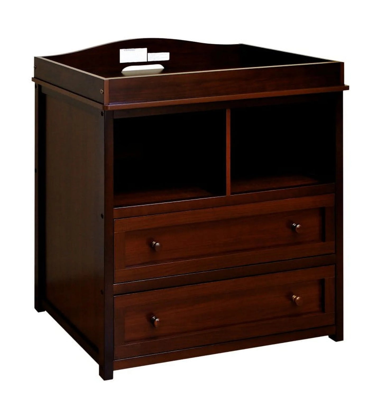 Leila 2-Drawer Changing Table, Espresso