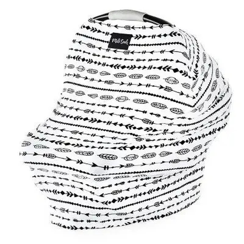 Milk Snob Nursing Cover/Baby Car Seat Canopy cover for Breastfeeding,- Arrows