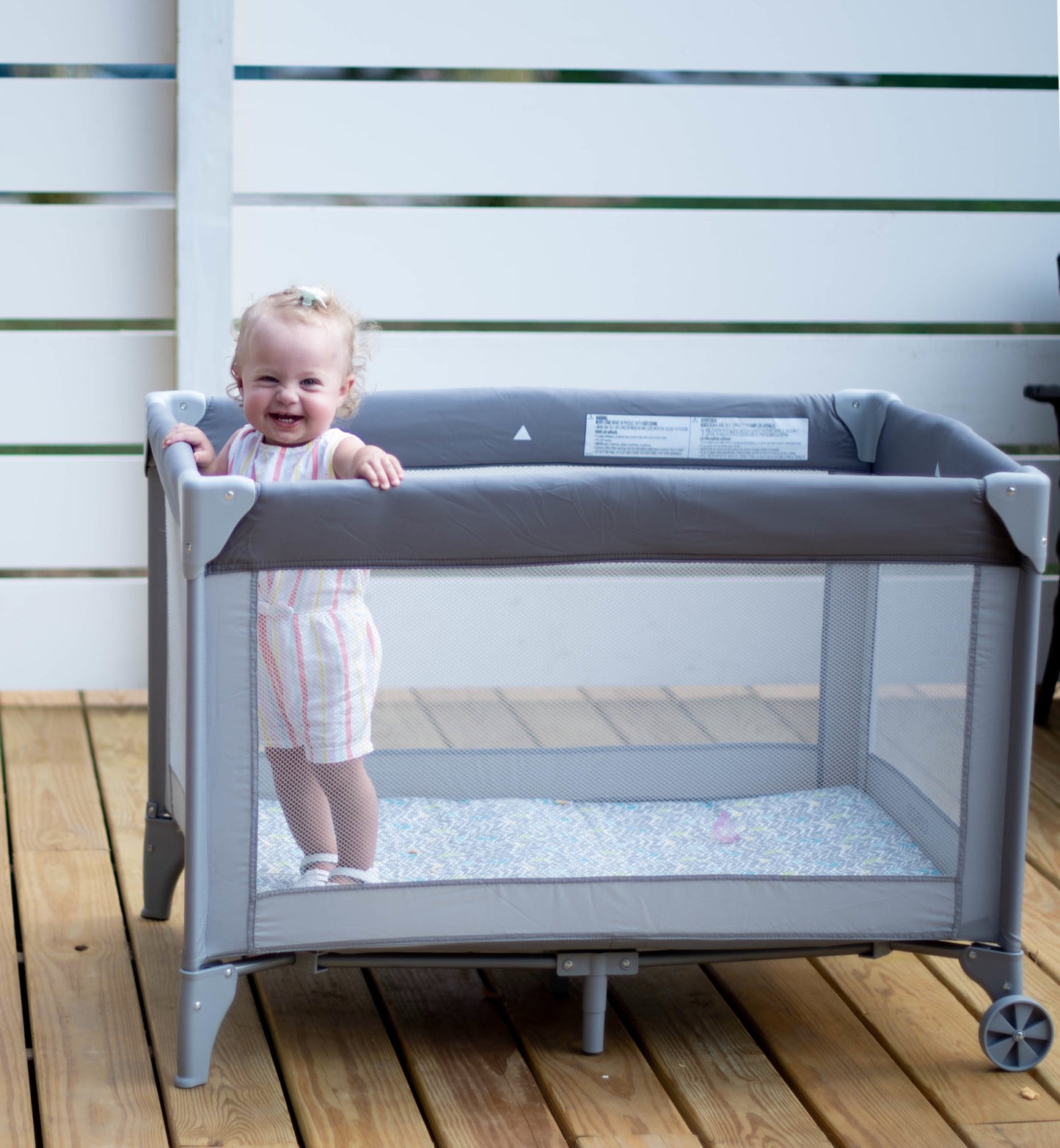 Funsport Portable Compact Baby Play Yard, Zuri