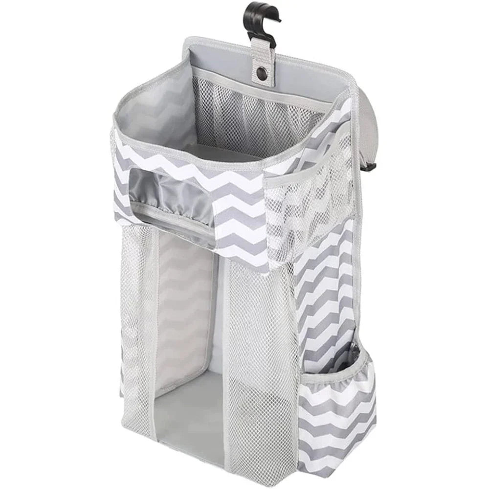 Hanging Diaper Caddy Organizer for Changing Table & Cribs