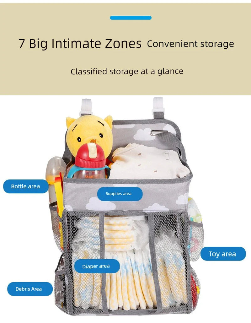 Baby Accessories Organizer for Strollers, Cribs and Nurseries