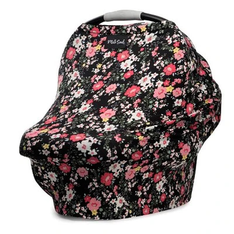 Milk Snob Nursing Cover/Baby Car Seat Canopy  cover for Breastfeeding, - Peony