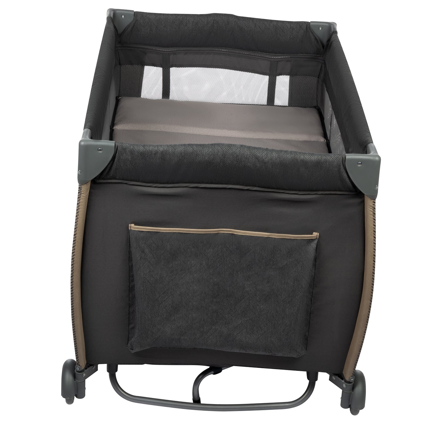 Play Yard with Full Size Rocking Bassinet, Castle Point