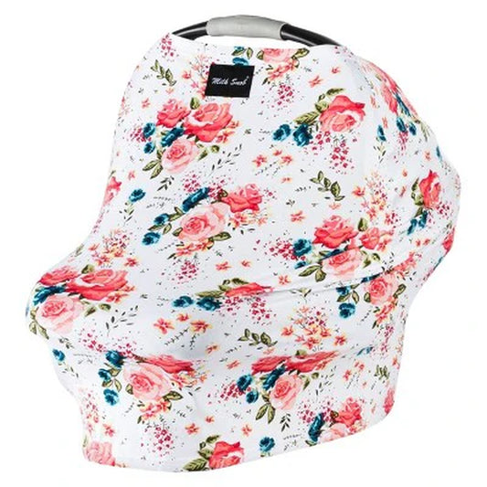 Milk Snob Nursing Cover/Baby Car Seat Canopy  cover for Breastfeeding,- French Floral