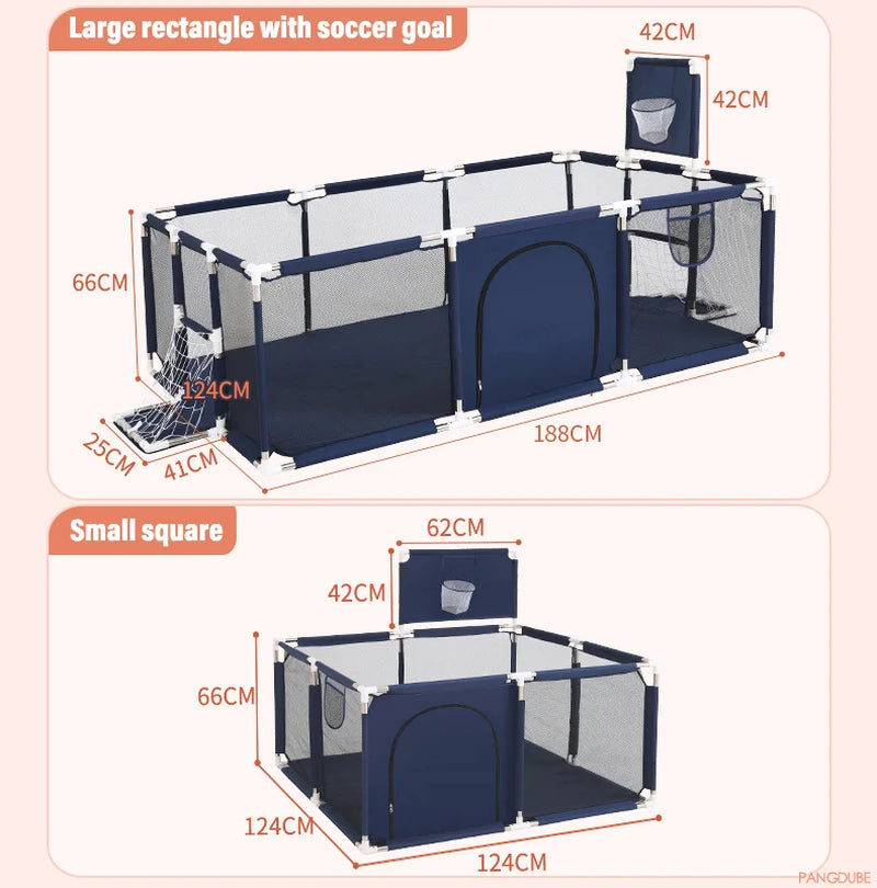 Baby Playpen for Children Playpen for Baby Playground Arena for Children Baby Ball Pool Park Kids Safety Fence Activity Play Pen