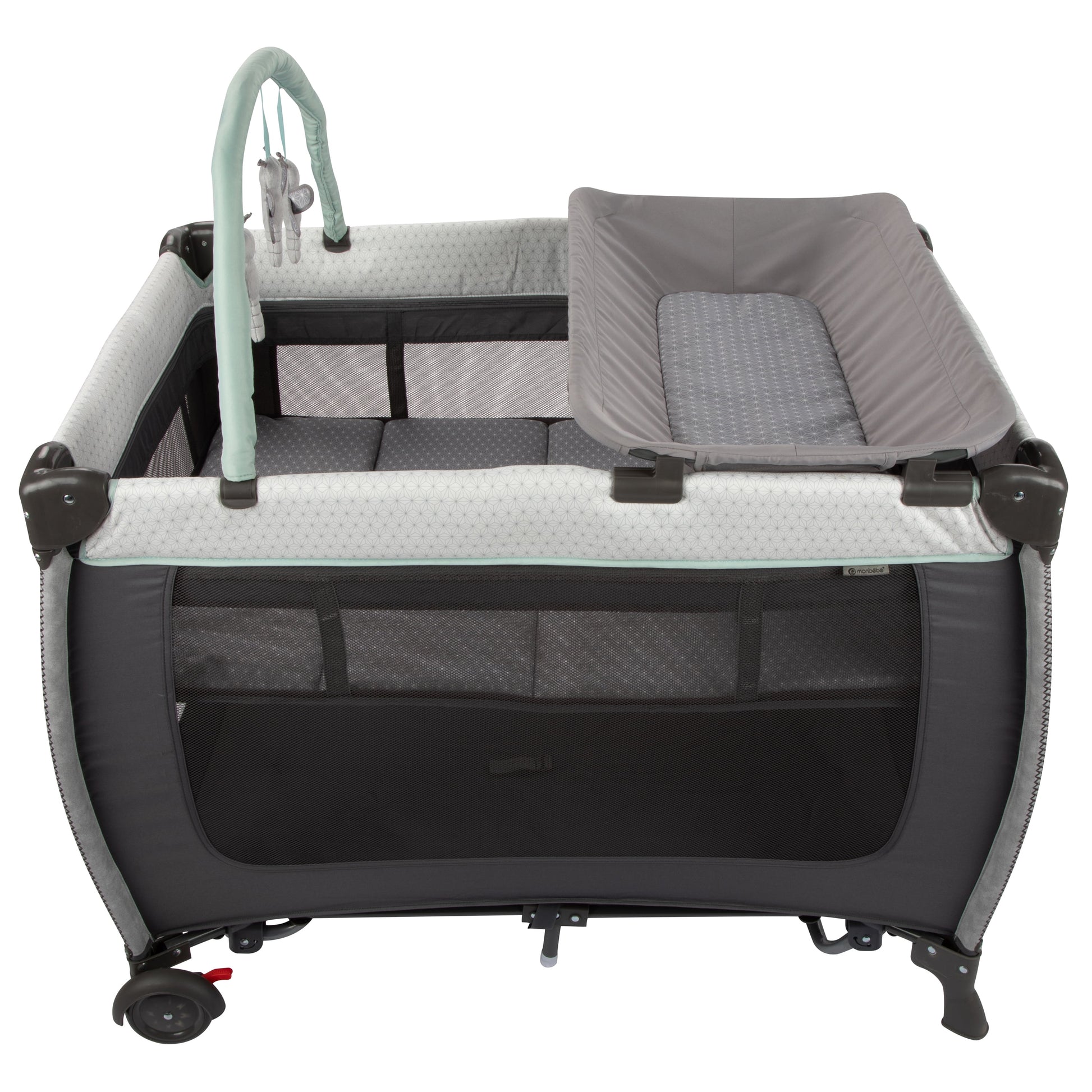 Willow Rocking Baby Play Yard with Full Size Bassinet, Stardust