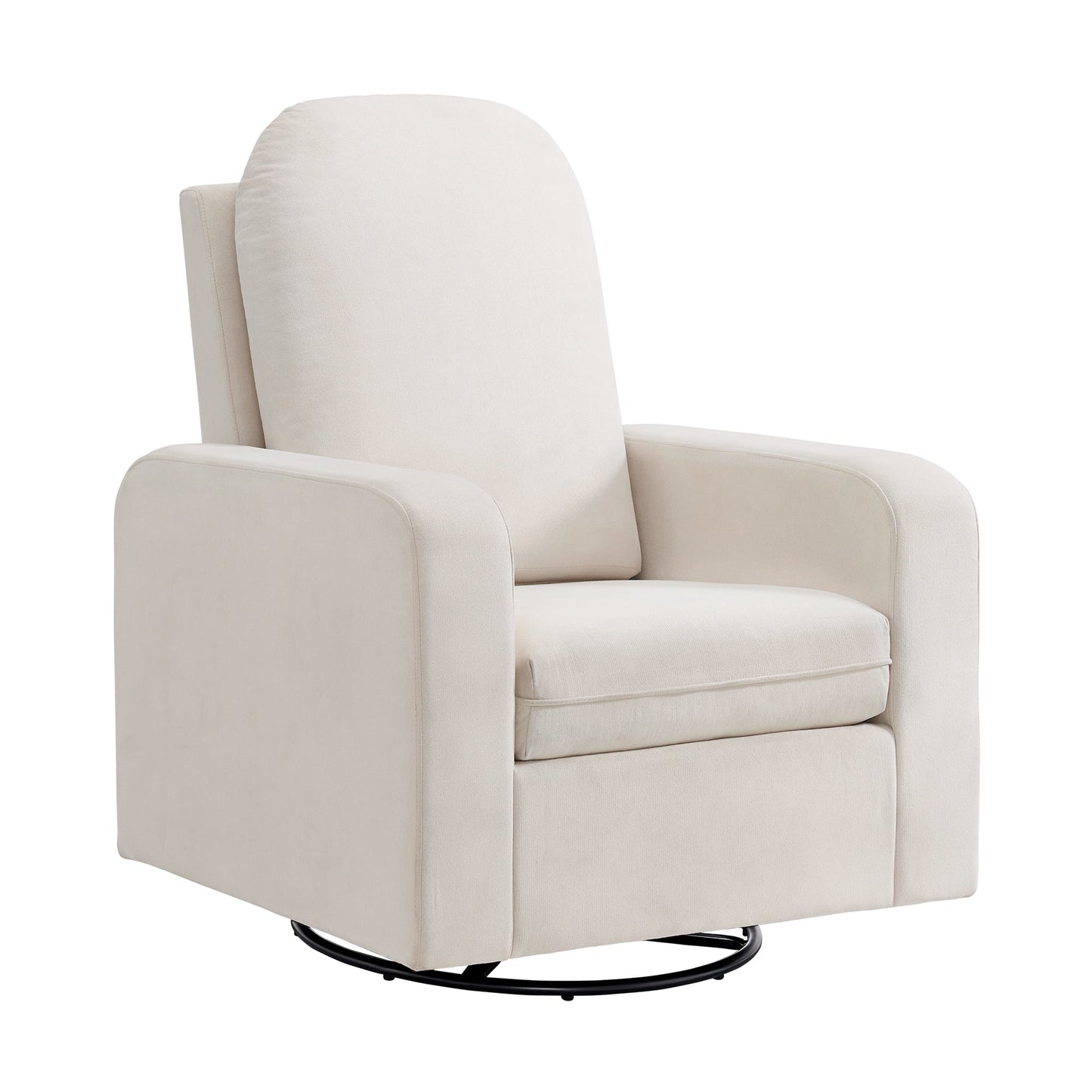 Essential Upholstered Glider, Cream