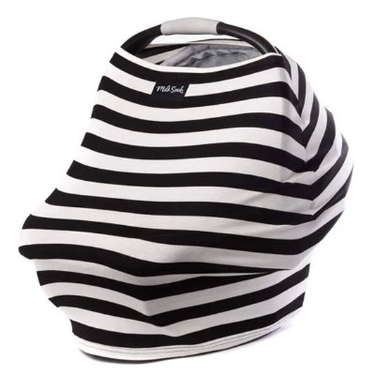 Milk Snob Nursing Cover/Baby Car Seat Canopy - Signature Stripe